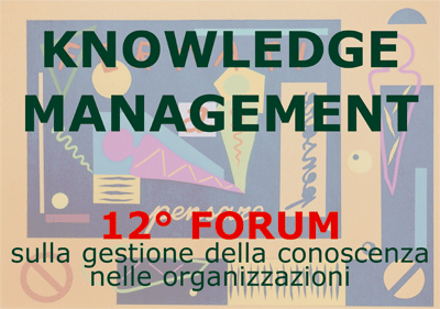 12° Knowledge Management Forum