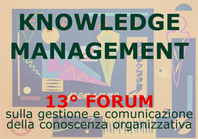 12° Knowledge Management Forum